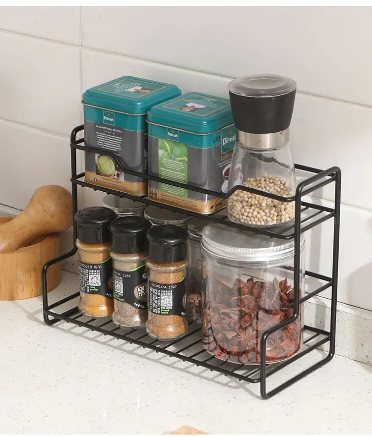 Compact Stainless Steel Kitchen Rack