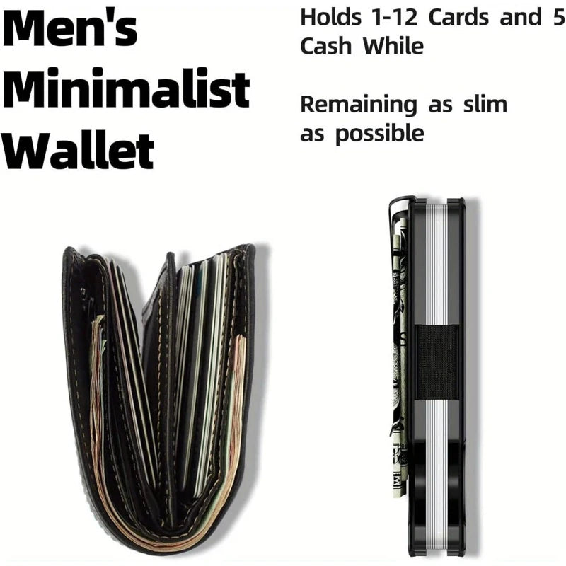 Slim RFID Blocking Minimalist Wallet