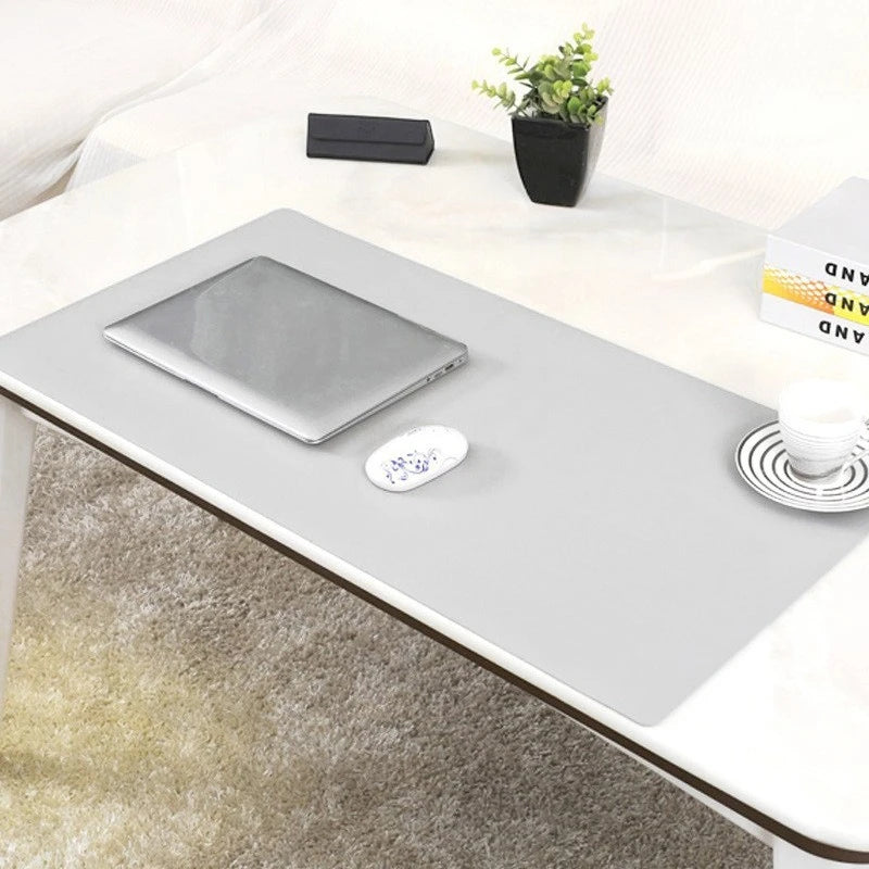 Minimalist PU Leather Desk Mat
