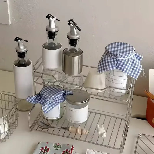 Compact Stainless Steel Kitchen Rack
