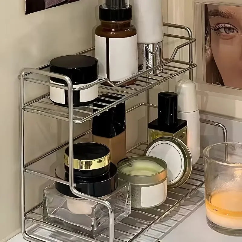 Compact Stainless Steel Kitchen Rack