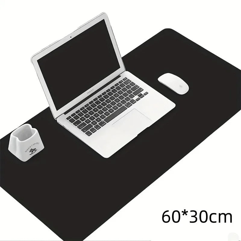 Minimalist PU Leather Desk Mat