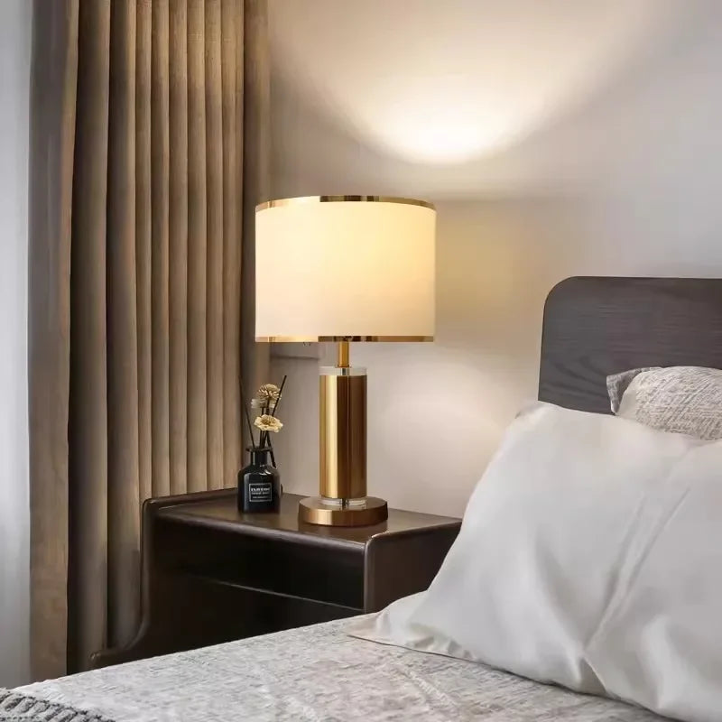 Modern Touch-Control Bedside Lamp
