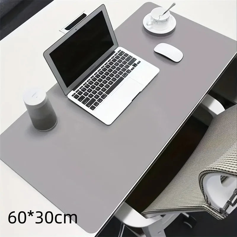 Minimalist PU Leather Desk Mat