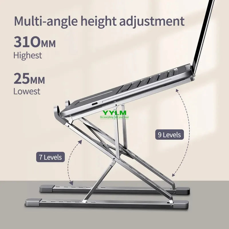 Ergonomic Aluminum Laptop Stand
