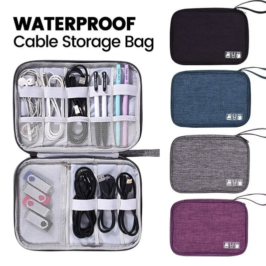 Portable Electronics Travel Pouch