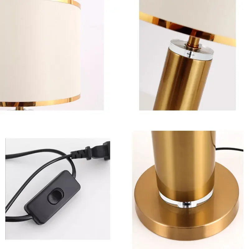 Modern Touch-Control Bedside Lamp