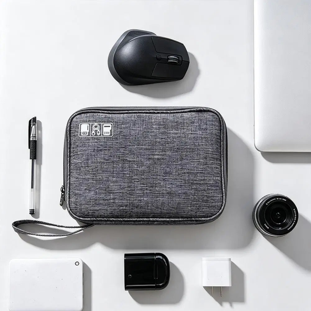 Portable Electronics Travel Pouch