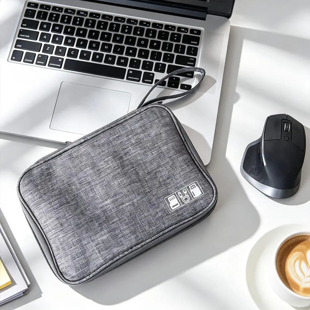 Portable Electronics Travel Pouch
