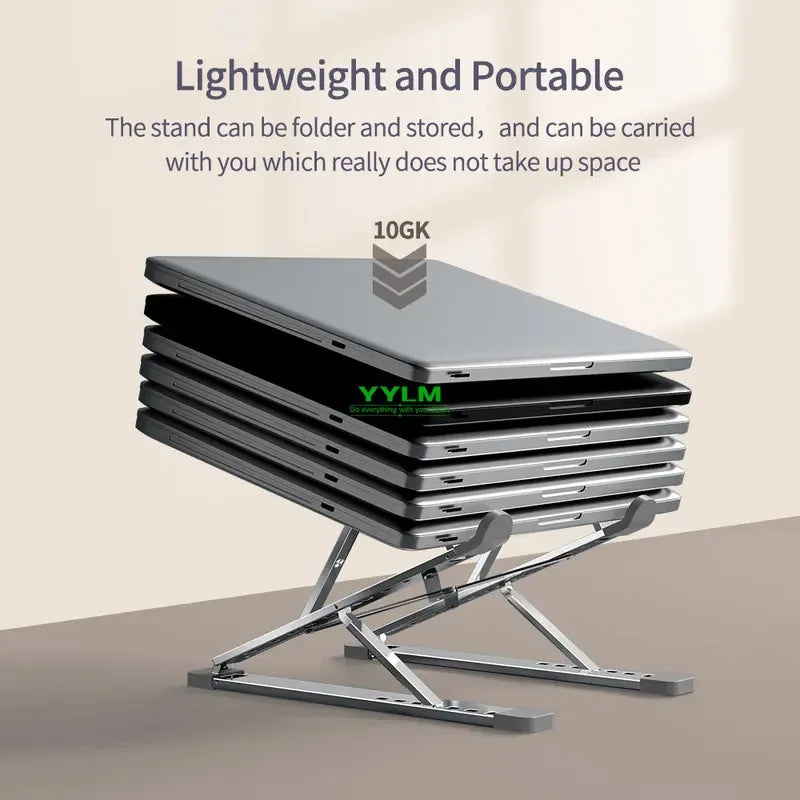 Ergonomic Aluminum Laptop Stand